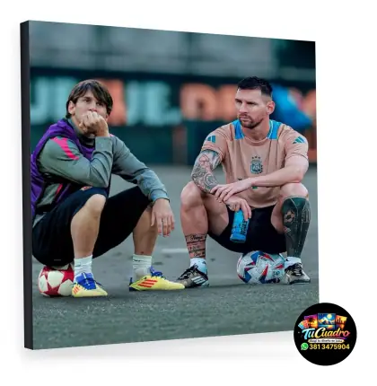 Messi 1 en bastidor